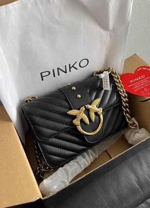 Женская сумка premium black gold