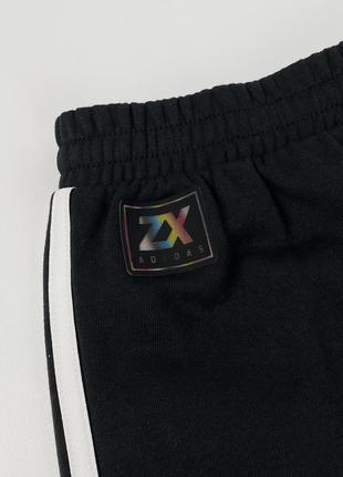 Хлопковые шорты adidas natusca zx gl7812 оригинал черные новые размер s m5 фото