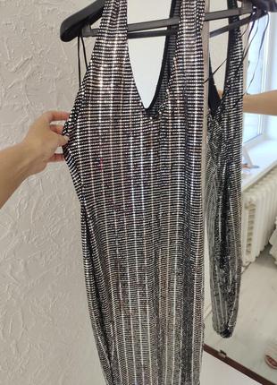 Вечірня сукня кольчуга міді срібло