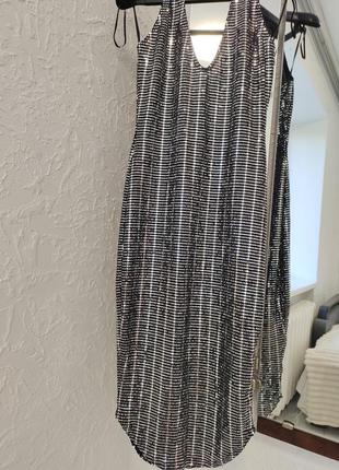 Вечірня сукня кольчуга міді срібло