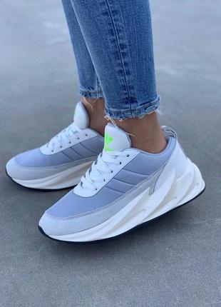 Стильные спортивные кроссовки adidas sharks (весна-лето-осень)😍