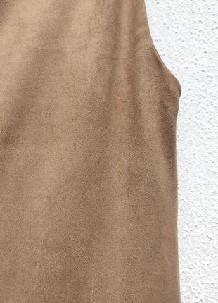 Стильное замшевое платье lola&liza париж7 фото