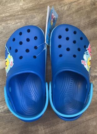 Крокси kids' crocs fun lab baby shark band clog j34 фото