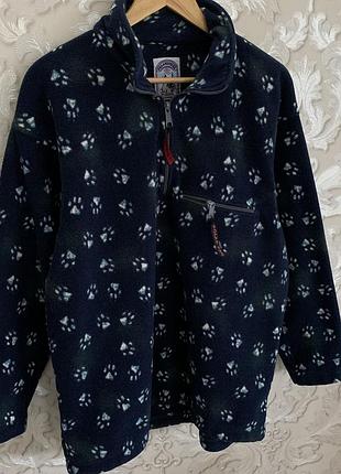 Флисовая кофтка флиска jack wolfskin polartec tnf