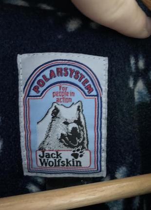 Флисовая кофтка флиска jack wolfskin polartec tnf