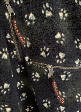 Флисовая кофтка флиска jack wolfskin polartec tnf