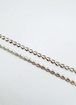 Срібний ланцюжок 45 см.