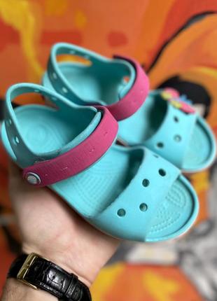 Crocs сандали c10 27 размер детские оригинал