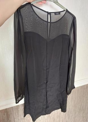 Сукня чорна плаття платтячко сукенка1 фото