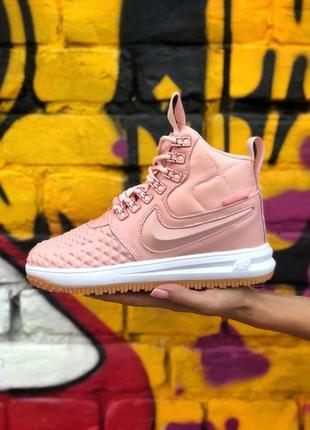 Женские демисезонные&gt; эврозима кроссовки найк nike duckboot 17 pink. осенние.3 фото