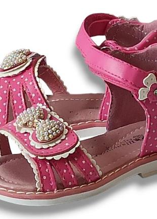 Ортопедические босоножки сандали летняя обувь  для девочки шалунишка 100-257 р.20,231 фото