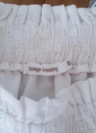 Стильная летняя юбка, ажурная винтажная юбка vintage dresing s8 фото