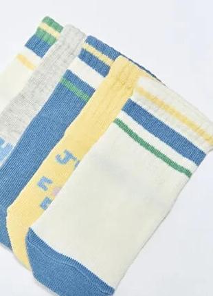 1-2/2-3/3-4/4-5 года новый фирменный набор 5 пар упаковка средних носков мальчишки lc waikiki