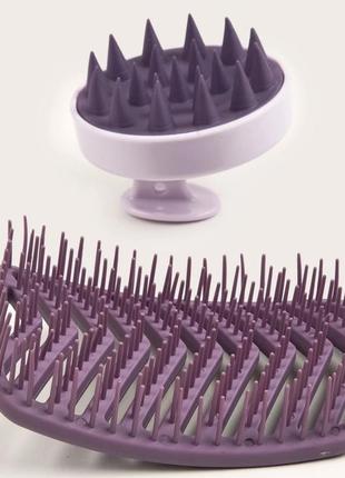 Крутий набір щіточок для волосся hollow out hair comb usa5 фото
