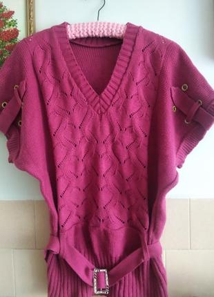 Туника теплая большой размер 50-54