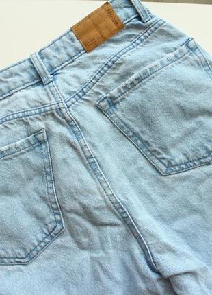 Джинси мом, світлі джинси моми на літо розмір xs6 фото