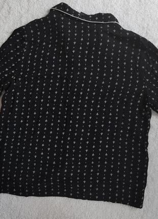 Сорочка рубашка блуза Шикарний h&m рукав 3/4 віскоза5 фото