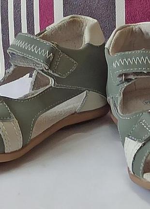 Ортопедические босоножки открытые сандалии летняя обувь для мальчика р.249 фото