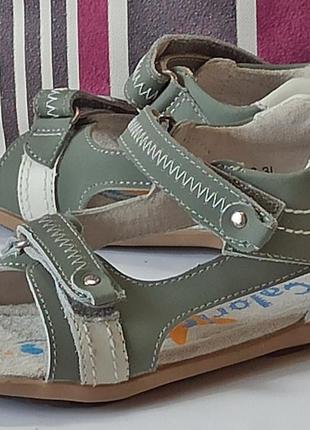 Ортопедические босоножки открытые сандалии летняя обувь для мальчика р.245 фото