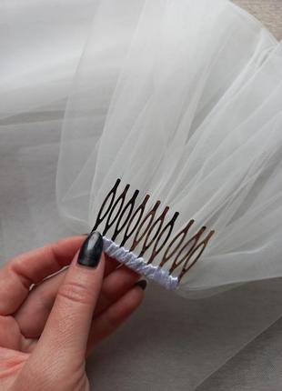 Венчальная и свадебная фата