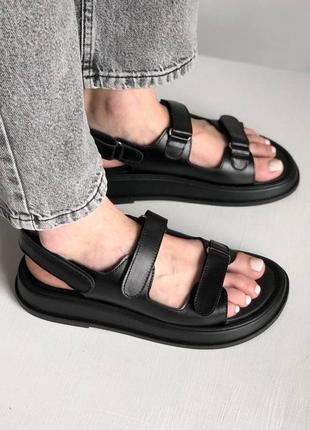 🇺🇦 натуральні шкіряні босоніжки сандалі на літо в розмірах 38 40