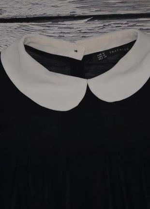 М/28 фирменная шикарная шифоновая женская рубашка блуза блузка зара zara3 фото