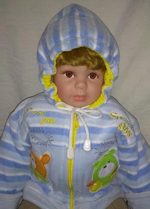 Курточка д/з велюр