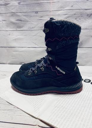 Сапоги lowa emely gtx, р. 35, водонепроницаемые goretex на молнии3 фото