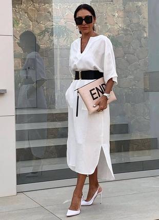 Сукня льон🔹🔸