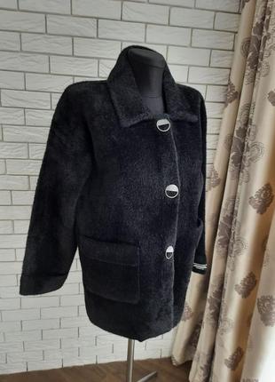 Курточка шубка пальто альпака турция7 фото