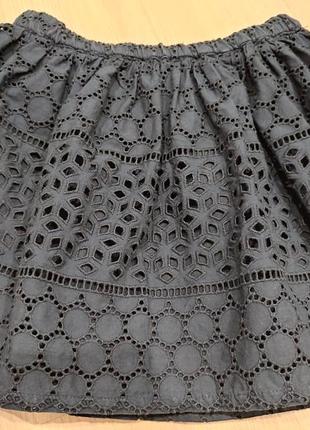 Летняя юбка из прошвы h&amp;m, р. 128/1342 фото