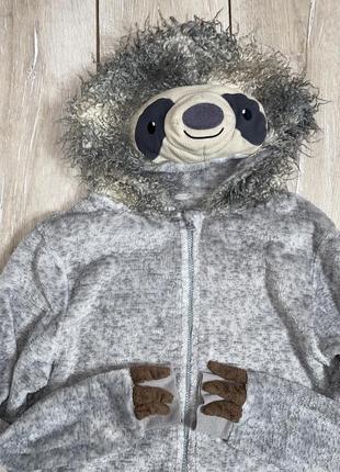 Плюшевое кигуруми коала теплая цельная пижама на мальчика или девочку 12роков next4 фото