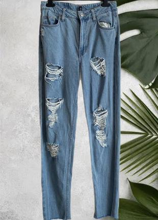 Джинси мом h&m