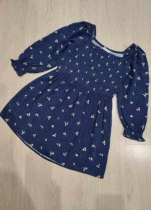 Сукня у квітковий принт, primark, р. 122/128