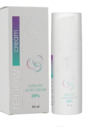 Renew крем освітлюючий з 20% азелаїновою кислотою azelaic acidcream 20% 50 мл