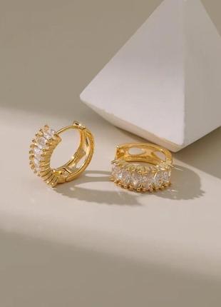 Серьги в стиле massimo