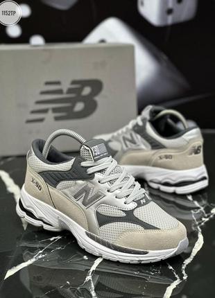 Мужские кроссовки new balance x-90 сетка7 фото