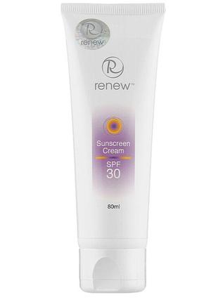 Renew крем сонцезахисний spf 30 sunscreen cream spf 30 80 мл