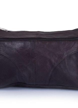 Женская кожаная сумка-багет tunona черная sk2401-23 фото
