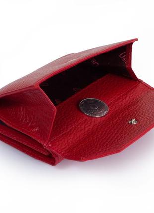 Кошелек женский кожаный красный desisan shi305-47 фото