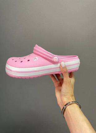 Женские шлепанцы crocs pink classic / smb ✔️9 фото