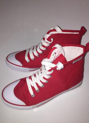 Кеди, високі dunlop, нові, розмір 38