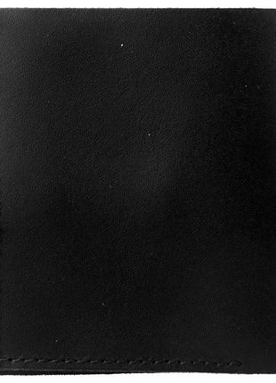 Кошелек мужской кожаный черный "dnk leather" dnkpurse-r-vert col.j3 фото