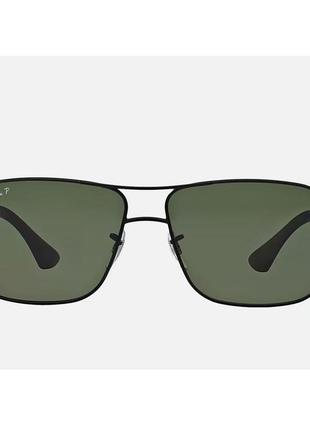 Оригинал! очки солнцезащитные унисекс ray ban rb3516 006/9a поляризационные1 фото