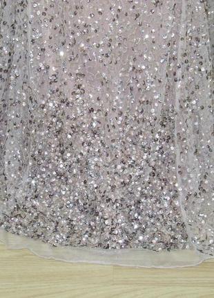 Ексклюзивне вечірнє плаття гетсбі бісер пайетка phase eight великобританія10 фото