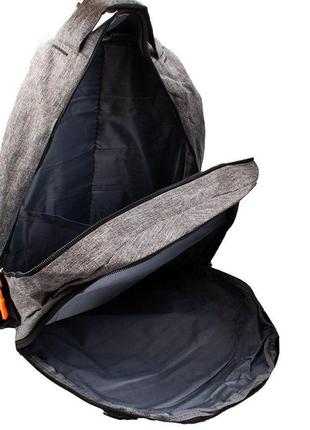 Мужской спортивный рюкзак серый valiria fashion 4detat19126-99 фото