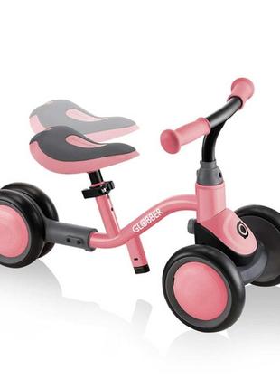 Трехколесный велосипед–трансформер globber learning bike 3 в 1 deluxe deep pastel pink6 фото