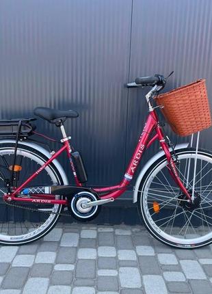 Электровелосипед 26" cubic-bike с аккумулятором в багажнике "lido" 450w 10ah 48v panasonic2 фото