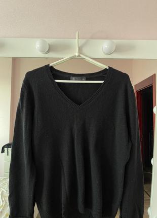 Женский фирменный шерстяной свитер marks & spencer.1 фото