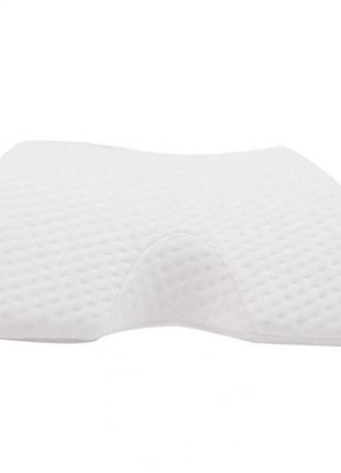 Вигнута ортопедична подушка для сну nap pillow dl-137 з тунелем для руки5 фото